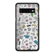 Marvel Avengers Cartoon Designs Samsung S10 Cover Marvel Avengers Cartoon Designs Samsung S10 Cover
