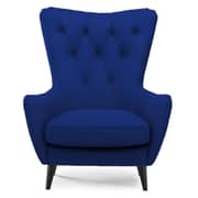 Galaxy Design Louvre Single Seat Sofa Blue