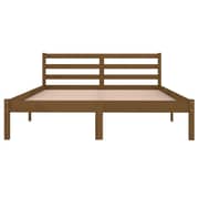 vidaXL Day Bed Solid Wood Pine 140x200 cm Double Honey Brown vidaXL Day Bed Solid Wood Pine 140x200 cm Double Honey Brown