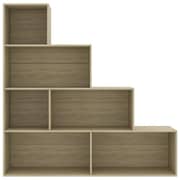 Vidaxl Book Cabinet/room Divider Sonoma Oak 155x24x160 Cm Engineered Wood Vidaxl Book Cabinet/room Divider Sonoma Oak 155x24x160 Cm Engineered Wood