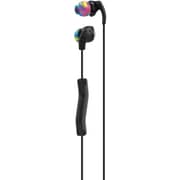 Skullcandy S2CDJY523 Method In-Ear Sport Earbuds with Mic Black/Swirl/Cool Gray
