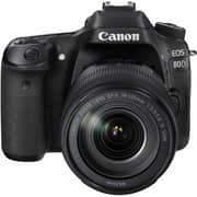 Canon EOS 80D DSLR Camera Black With EFS 18-135mm IS USM Lens Canon EOS 80D DSLR Camera Black With EFS 18-135mm IS USM Lens