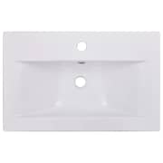 vidaXL Built-in Basin 61x39.5x18.5 cm Ceramic White vidaXL Built-in Basin 61x39.5x18.5 cm Ceramic White
