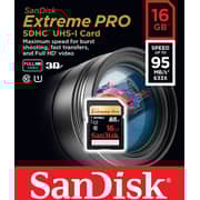 Sandisk SDSDXPA016GX46 Extreme Pro SD Card 16GB Sandisk SDSDXPA016GX46 Extreme Pro SD Card 16GB