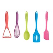 Colourworks Brights Complete Kitchen Utensil 5pc Set