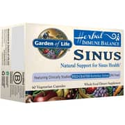 Garden Of Life Herbal Immune Balance Sinus 60 Vegetarian Capsules Garden Of Life Herbal Immune Balance Sinus 60 Vegetarian Capsules