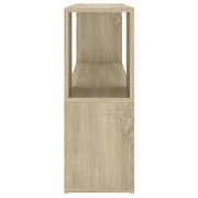 Vidaxl Book Cabinet Sonoma Oak 100x24x63 Cm Engineered Wood Vidaxl Book Cabinet Sonoma Oak 100x24x63 Cm Engineered Wood