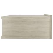 vidaXL Floating Nightstands 2 pcs Sonoma Oak 40x30x15 cm Engineered Wood