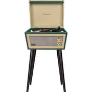 Crosley CR6231D-GR Dansette Bermuda Deluxe Bluetooth Turntable Green/Cream