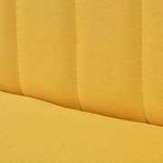 244074 Vidaxl Sofa Fabric 117x55,5x77 Cm Yellow 244074 Vidaxl Sofa Fabric 117x55,5x77 Cm Yellow