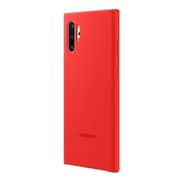Samsung Note 10+ Silicone Cover - Red