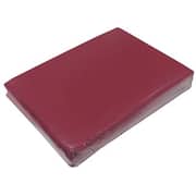 BYFT Orchard Bed Sheet and 2 Pillow cases, Set of 3, 250 TC Cotton (Queen Flat, Maroon)