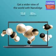 Asus X515EA-BR035T Laptop - Core i3 3GHz 4GB 256GB Win10 15.6inch HD Slate Grey English/Arabic Keyboard