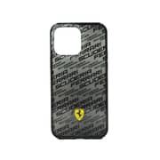 Ferrari Gradient Pc/Tpu Case With Allover Scuderia & Dyed Bumper For Iphone 14 Pro Black Ferrari Gradient Pc/Tpu Case With Allover Scuderia & Dyed Bumper For Iphone 14 Pro Black