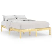 Vidaxl Bed Frame Solid Pinewood 150x200 Cm 5ft King Size