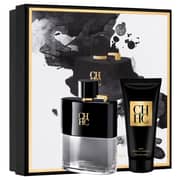 Carolina Herrera Prive EDT 100ml+100ml After Shaver Balm Gift Set Men