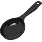 Carlisle Paddles Carlisle 493003 Solid Short Handle Portion Control Spoon, 6 Oz, Black