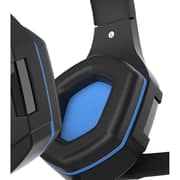 Piranha 397075 HP25 Wired On Ear Gaming Headset Black/Blue