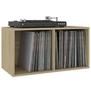 vidaXL Vinyl Storage Box Sonoma Oak 71x34x36 cm Engineered Wood vidaXL Vinyl Storage Box Sonoma Oak 71x34x36 cm Engineered Wood
