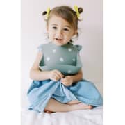 Milk It Baby Printed Bib Forest Green, MI-SBFG007 100% Food Grade Silicone Bib