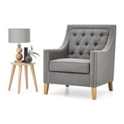 Montpellier Sofa Collection 4 - Seater ( 3+1 ) in Light Grey Color