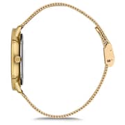 Omax Dome Series Gold Mesh Analog Watch For Men DCD003G31I Omax Dome Series Gold Mesh Analog Watch For Men DCD003G31I