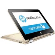 HP Pavilion x360 11-U002NE Convertible Touch Laptop - Celeron 1.6GHz 4GB 500GB Shared Win10 11.6inch HD Gold HP Pavilion x360 11-U002NE Convertible Touch Laptop - Celeron 1.6GHz 4GB 500GB Shared Win10 11.6inch HD Gold