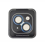 Samos Anti Glare Camera Glass Protector For Iphone 14/14 Plus Blue