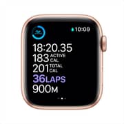 Apple Watch Series 6 GPS 44mm Gold Aluminum Case with Pink Sand Sport Band Apple Watch Series 6 GPS 44mm Gold Aluminum Case with Pink Sand Sport Band