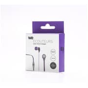 We Earphone With Mic 1.20M Purple/Grey