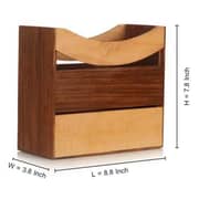 Moorni EL007017 Wooden Newspaper Stand