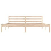 vidaXL Bed Frame Solid Wood Pine 180x200 cm 6FT Super King vidaXL Bed Frame Solid Wood Pine 180x200 cm 6FT Super King
