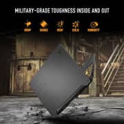 Asus TUF Gaming A15 FA506IHRB-HN080W Gaming Laptop - Ryzen 5 3GHz 8GB 512GB 4GB Win11 15.6inch FHD Black NVIDIA GeForce GTX 1650 English/Arabic Keyboard