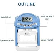 ULTIMAX Digital Hand Dynamometer Grip Strength Measurement Meter Auto Capturing Electronic Hand Grip Power 198Lbs / 90Kgs ULTIMAX Digital Hand Dynamometer Grip Strength Measurement Meter Auto Capturing Electronic Hand Grip Power 198Lbs / 90Kgs
