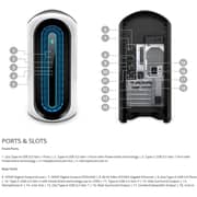 Dell Alienware Aurora R12 WH Gaming Desktop - 11th Gen Core i7 3.6GHz 32GB 1TB+512GB 8GB Win10Home White NVIDIA GeForce RTX 3070 AUR12 ALNW 3070 (2021) Middle East Version Dell Alienware Aurora R12 WH Gaming Desktop - 11th Gen Core i7 3.6GHz 32GB 1TB+512GB 8GB Win10Home White NVIDIA GeForce RTX 3070 AUR12 ALNW 3070 (2021) Middle East Version