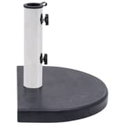Vidaxl Umbrella Base Black 40x28x4 Cm Granite Vidaxl Umbrella Base Black 40x28x4 Cm Granite
