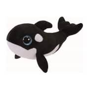 TY Beanie Boos Whale Nona Black/White Regular 7in
