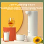 MORFUN MF211 Mini Portable Water Dispenser With 4 Seconds Quick Heat Water Boiler Multi Gear Touch Screen Temperature Water Control 1600W Power - White