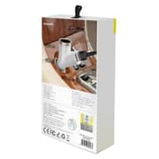 Baseus Y-shape Dual USB Car Charger - White Baseus Y-shape Dual USB Car Charger - White