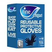FINE GUARD ADULT GLOVES LIVINGUARD TECHNOLOGY, INFECTION PREVENTION – SIZE MEDIUM