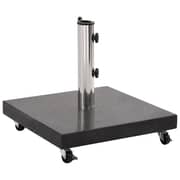 Vidaxl Parasol Base Granite 30 Kg Square Black Vidaxl Parasol Base Granite 30 Kg Square Black