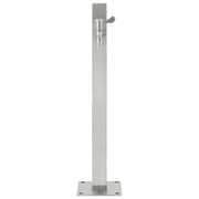 Vidaxl Garden Water Column Stainless Steel Square 65 Cm