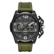 Diesel Olive With Silicon Strap Mens Watch