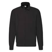 Fruit Of The Loom Lightweight Sweat Jacket Black Small