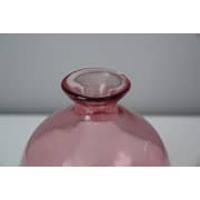 Gustov Recycled Glass Vase Peach 16x18cm Gustov Recycled Glass Vase Peach 16x18cm