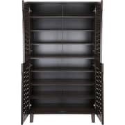Galaxy Design 4 Door Wooden Shoe Rack & Organizer Dark Brown Colour Size L X W X H 80 x 40 x 130 cm Model - GDF-1518. Galaxy Design 4 Door Wooden Shoe Rack & Organizer Dark Brown Colour Size L X W X H 80 x 40 x 130 cm Model - GDF-1518.