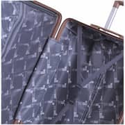 Para John 4 Wheels Luggage Travel Trolley Set 3pcs(20+24+28 Inches) Rose Gold