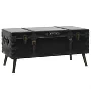 vidaXL Coffee Table MDF and Steel 102x51x48 cm vidaXL Coffee Table MDF and Steel 102x51x48 cm
