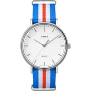 Timex TW2P91100 Weekender Quartz Multicolor Nylon Watch Unisex