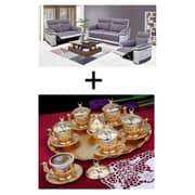 Susy Recliner Set + Sena Tiryaki Coffee Set